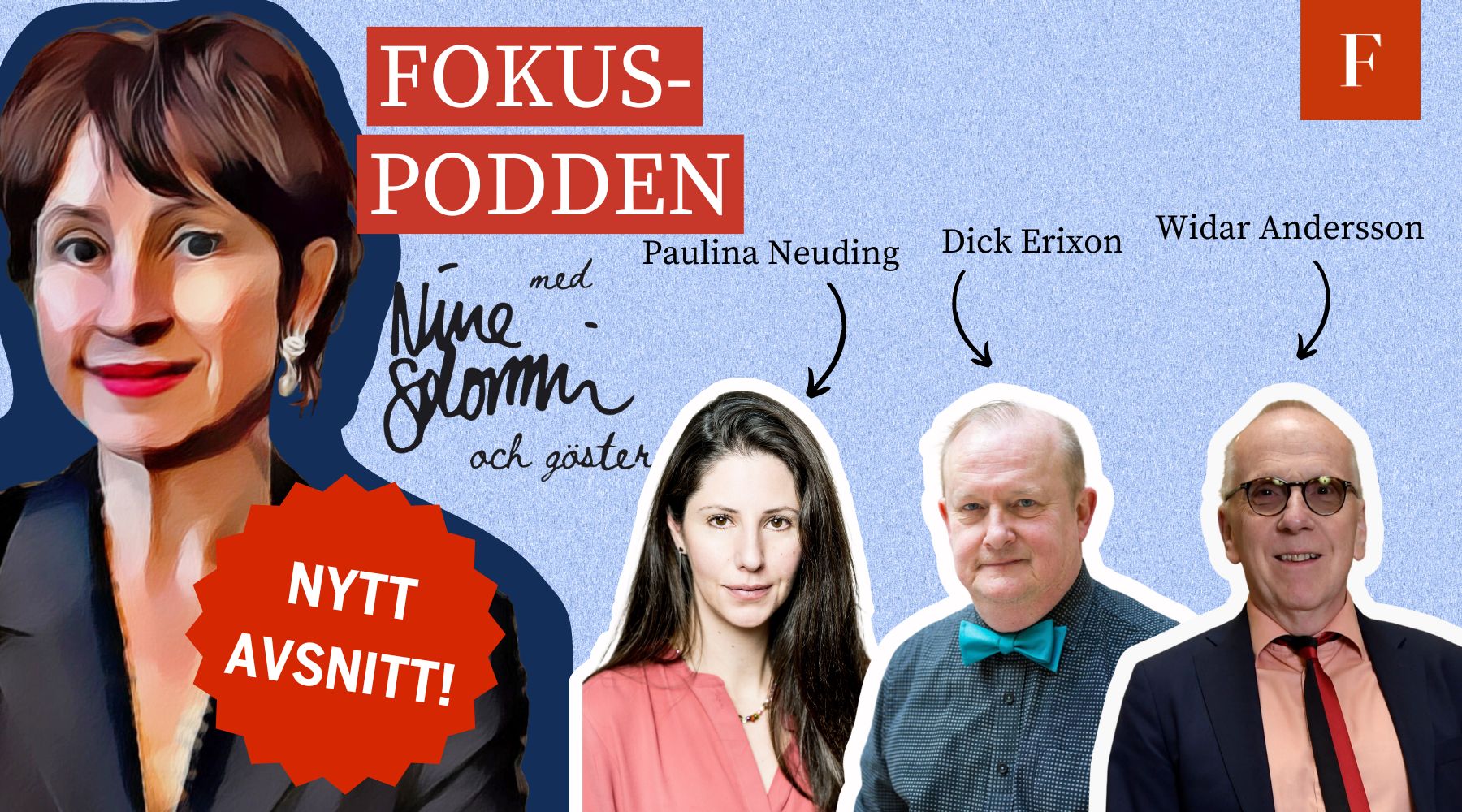 Fokus Podd Med Mig, Widar Och Paulina – Dick Erixon – Europaparlamentariker